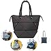 Geometric Bag Changeable shape Luminous Purses Top Handle Satchel Shoulder Large Handbags Leather Rainbow Holographic Bag (Color-1)