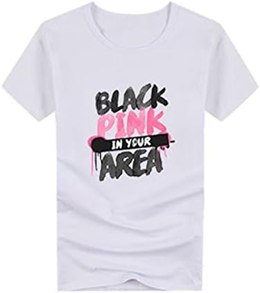 CHAIRAY Blackpink New Style Shirt Lisa Jennie Jisoo Rose T-Shirt Tee