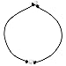 Liumart Single Pearl Choker Necklace on Genuine Leather Cord Handmade Jewelry Gift