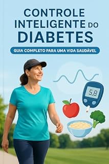 Livro Controle Inteligente do Diabetes: Guia Completo para uma Vida Saudável