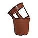 Grow Your Own Potatoes Pot, 2-Piece Plastic Container (Brown)
