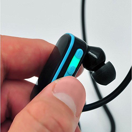 Pyle PSWP6BK Flextreme Waterproof MP3 Player Headphones from USA