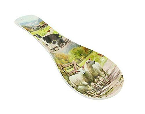 New Collie & Sheep Design by The Leonardo Collection Melamine Spoon Rest