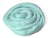 Luxx Nest Best Mint Green Fluffy Slime Pack for Kids and Adults to Relieve Stress and Play While Exploring Creativity, Soft with a Delightful Scent, Beautiful Package for Storage, Non Toxic, 6OZ