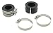 Dual Port Intake Boots, Split Design, with Clamps, Pair, Compatible with Dune Buggy