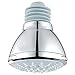 Grohe 27068000 Relexa Ultra 100 5-Spray Raincan Showerhead, Starlight Chrome