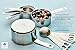 12 Measuring Cups and Measuring Spoons in 18/8 Stainless Steel in American & Metric Measurements from Maison Maison. For Cooking, Baking, Liquid and Dry Ingredients!