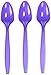 Amscan Big Party Pack Plastic Spoons, One Size, New Purple