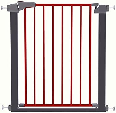 Extra Wide Baby Gate Extension Baby Gate With Door Top Of Stairs Baby Fence Retractable Baby Gate Pressure Baby Gate (Size : 140-147cm)
