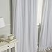 Best Home Fashion uMIXm Mix and Match Tulle Sheer Lace and Blackout 4 Piece Curtain Set – Stainless Steel Nickel Grommet Top – 2 sheers and 2 Blackout Panels – 52