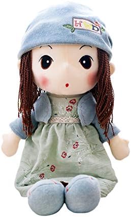 Amazon Hwd 16インチ ぬいぐるみ 女の子用おもちゃ 人形 柔らかいぬいぐるみ 服 取り外し可能 ブルー H Qq40 001 ぬいぐるみ おもちゃ