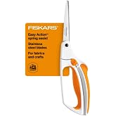 Fiskars No.8 Premier Easy Action Bent Scissors 10-Inches