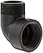 Banjo SL200-90 Polypropylene Pipe Fitting, 90 Degree Street Elbow, Schedule 80, 2" NPT Female x NPT Male primary