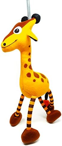 Funny Giraff Bouncing Up 'n Down Hanging Plush Doll Toy