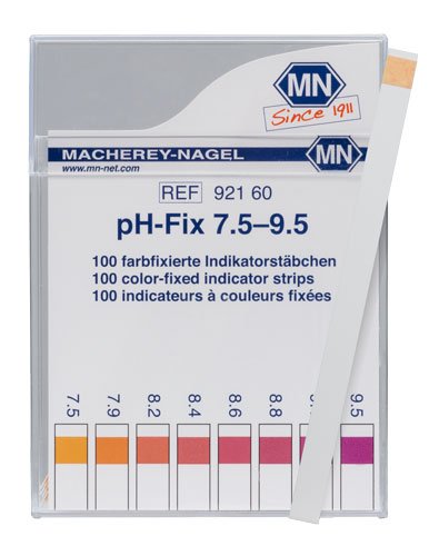 Macherey-Nagel, 92160, pH-Fix 7.5-9.5, Box of 100