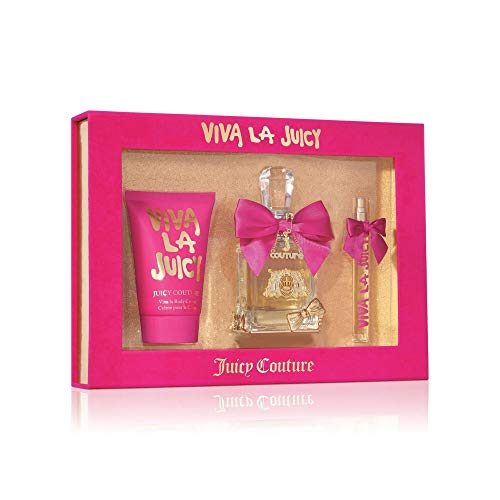 Juicy Couture Viva La Juicy Eau de Parfum 3-Piece Gift Set - 50ml EDP, 10ml EDP, 125ml Body Crème