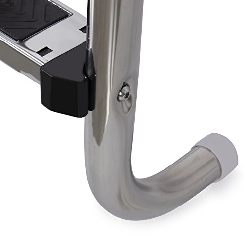 image for ARKSEN In-ground 3 Step Swimming Pool Ladder w/Non-Skid Step Easy Moun