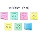 Innospo Sticky Notes 3x3 inches, 12 Pads, 100 Sheets/Pad, 1200 sheets, Spring Colors Self-Stick Notes for Home, Office (Green, Pink, Blue, Yellow in One Pad)