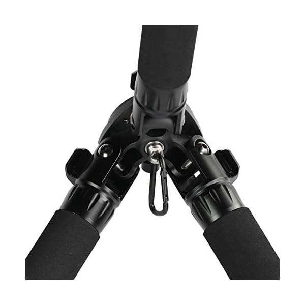 TINKTEEK Pyramid Carbon Stativ Tragkraft 20KG 10 Lagen Kohlenstofffaser, Kugelkopf Nicht enthalten – Bild 4
