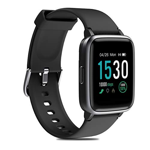 CHEREEKI Fitness Tracker, Fitness Watch with Heart Rate Monitor Waterproof IP68 1.3'' Color Screen Smartwatch, Stopwatch, Step Counter, Sleep Monitor Activity Tracker for Men Women Kid (Black 1) - Thumbnail 7