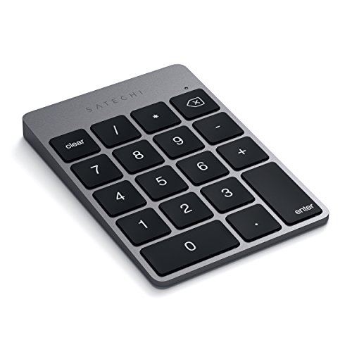 Satechi Slim Aluminum Bluetooth Wireless 18Key Keypad Keyboard