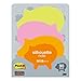 Post-it a Little Sticky Notes Silhouette 69mmx69mm 30 Sheets X3 Colors　PIG SSS-PG