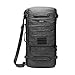 CRAZY ANTS Large Military Tactical Backpack Hiking Camping Daypack Duffle Upgraded Version (Black-50L)