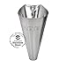 Yardbird Medium Restraining Cone, 3 Inch, Stainless Steel, Easy to Clean, 28276