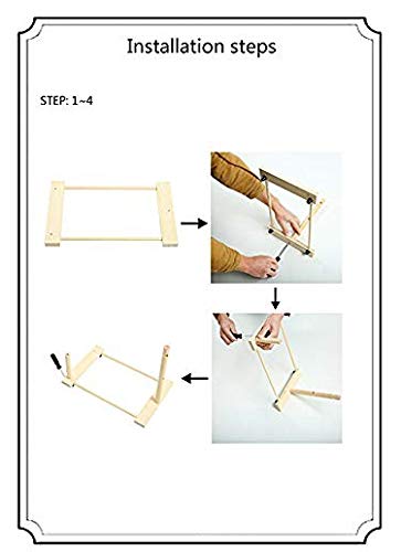 Hypeety Parrots Playstand Bird Playground Wood Perch Gym Stand Playpen Bird Ladders Exercise Playgym with Feeder Cups for Cockatoo Parakeet Cage Accessories Training Toy (Bird Stand)