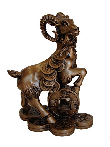 Golden Sheep Statue Sheep Figurine Sheep Sculpture