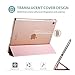 ProCase Smart Case for iPad Air 1st Generation 9.7 Inch, Protective Cover for iPad Air 1 Edition 2013 Model (A1474 / A1475 / A1476) -Rosegold