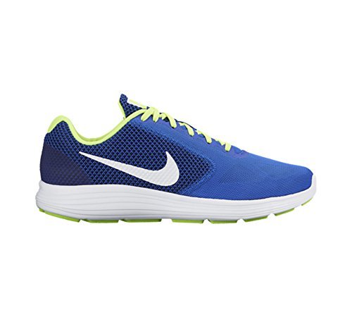 New Nike Mens Revolution Running Shoe Blue Volt 13 Desertcart