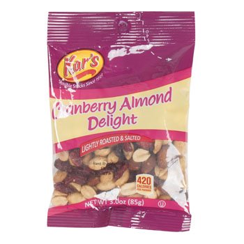 SET OF 3 – 3OZ CRANBERRY TRAIL MIX!...
