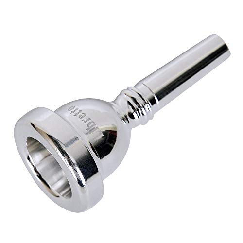 image for Libretto Trombone Mouthpiece, 12C, Silver Plated, Great Gift