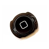 BisLinks® For Apple iPod Touch 4th Gen 4G Home Button W/ Spacer Black OEM Replacement Part