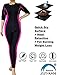 SISYAMA Sauna Sweat Workout Exercise Fitness Weight Loss Hot Slimming Suit Men Women (Pink-Long, 2XL)