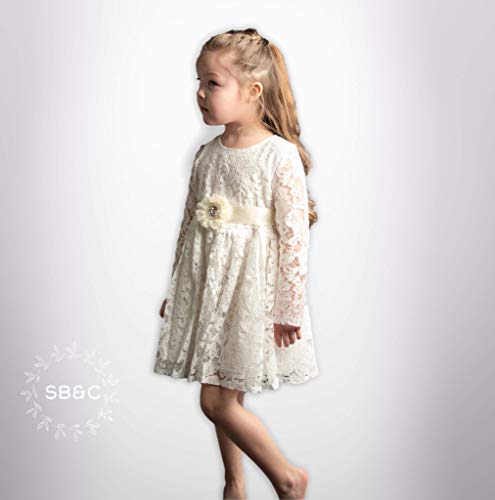 rustic flower girl dresses amazon