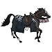ToyBiz Year 2003 The Lord of the Rings Movie Series The Return of the King Deluxe Horse and Rider Set - Aragorn with Sword-Slashing Action and Brego with Galloping Action