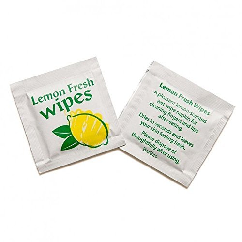 200 Individual Preema Lemon Scented Wet Wipes