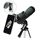 MeeQee Cell Phone and Tablet Adapter Mount, Universal and Protectable- Compatible with Telescope Spotting Scope Binocular Monocular and Microscope - Style1