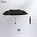 JBM Windproof Travel Umbrella Automatic Open Close Sun Rain Protection Lightweight Portable with Comfort Handle Extra Large Double Layer Umbrella for Golf and Outdoor Use