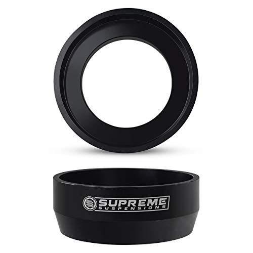 Supreme Suspensions - Toyota Sequoia Lift Kit 3" Front + 3" Rear Aircraft Billet Strut Spacers + High Density Polyurethane Spring Spacers