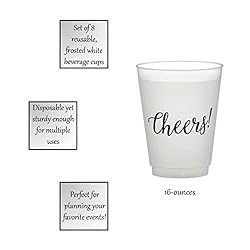 SB Design Studio Sips Drinkware-16-Ounce Frosted