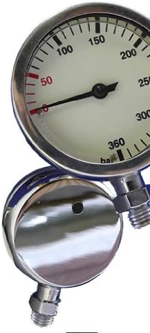Dive Team Tech SPG - Chrome 2" (52mm) - 450 Bar