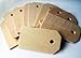 Lynmmax Wood Gift Tags/Blank Wooden Tags for Wine, Decor, Weddings (pkg of 100)