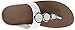 FitFlop Womens Halo Toe Urban White Thong Sandal - 7