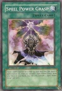 Yu-Gi-Oh! - Spell Power Grasp (SDSC-EN020) - Structure Deck Spellcasters Command - 1st Edition - Common
