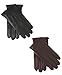 Fratelli Orsini Everyday Men's Italian Lambskin Cashmere Lined Winter Leather Gloves
