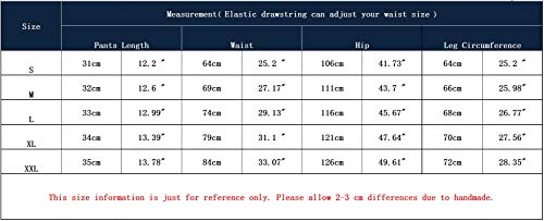 Vlazom Katoenen Pyjamabroek voor Dames, Nachtkleding, Korte Vrijetijdsbroek met Zakken en Trekkoord. - Image 7