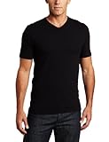 Dockers Men’s Performance V-Neck T-Shirt, Black, Medium, Online Clothing Store